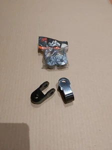 NBC110 UNIVERSAL REAR SHOCK SPACERS (BLACK) - Picture 1 of 1