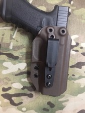 Kydex holster Fits glock 17,22 (Chocolate Brown)