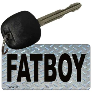Fatboy Diamond Novelty Aluminum Key Chain - Picture 1 of 1