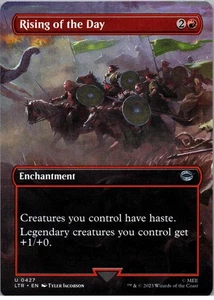 Rising of the Day (Borderless) - U - Universes Beyond: The Lord of the Rings: Ta - Picture 1 of 2