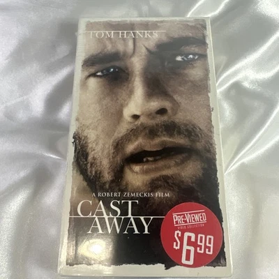Cast Away Factory Sealed (VHS, 2001, Special Edition) - Image 1 of 2