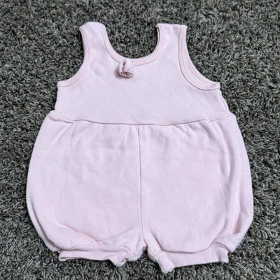 De colección Hecho en EE. UU. Mameluco burbuja rosa Foto 1 de 3