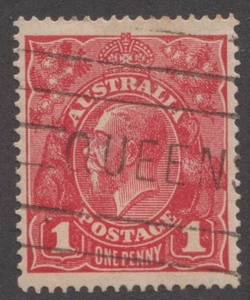 KGV 1 D RED  DIE 11   FINE  USED. - Bild 1 von 1
