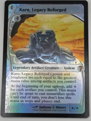 Karn, Legacy Reforged (MB2#255) Future Sight Foil NM - MtG Magic the Gathering - Image 1 of 2