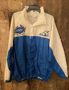 Vintage 90s Mark Martin Viagra Nascar Racing Windbreaker Jacket Size Large - Picture 1 of 10