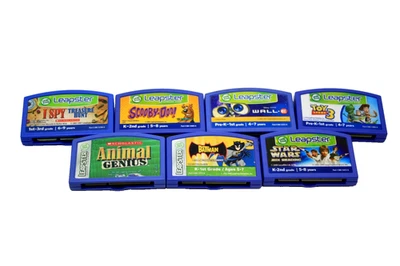 7 Leapster LP Star Wars -Batman -Toy Story3 - Wall.E - ScoobyDoo -I spy -Animal - Image 1 of 4