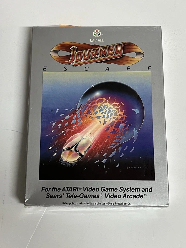 Videojuego Journey Escape Atari 2600 1982 Data Age limpio NUEVO Y PRECINTADO Foto 1 de 4