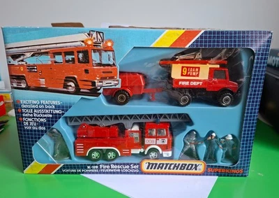 fiammiferi superkings K-138 set regalo soccorso antincendio! - Immagine 1 di 4