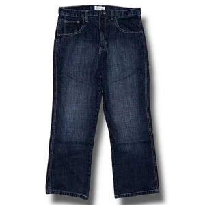 Vintage DODECA Baggy Jeans Men 34x32 Washed Denim Y2K Loose Wide Leg - Picture 1 of 4