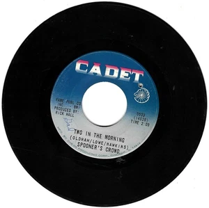 Soul 45 SPOONER'S CROWD Two in the Morning I'll Be Your Baby Cadet 5533 VG HEAR - Picture 1 of 2