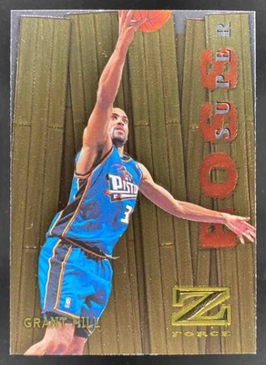 Grant Hill 1997-98 Skybox Z-Force Boss #7 /B Pistons - Image 1 of 4