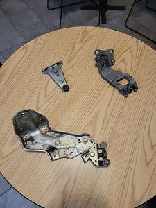 04-10 Toyota Sienna LH Left Driver Sliding Door Hinge Set Upper Lower Rear - Picture 1 of 10