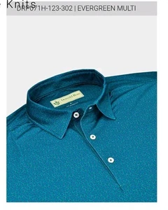 Donald Ross Evergreen Multi Golf Polo Shirt Sz Medium - Picture 1 of 2