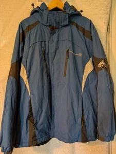 Free Country FCXtreme Herren Large Winter Snowboard Ski Jacke gefüttert blau Kapuze - Bild 1 von 17