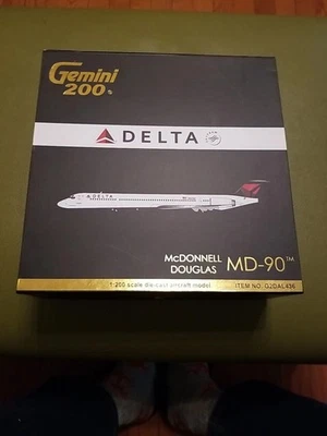 Gemini 200 Delta Airlines MD-90 N901DA G2DAL436 Gemini Jets 1:200 VERY RARE - Image 1 of 4