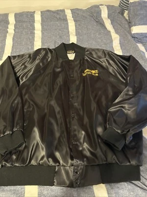 Chaqueta negra vintage Auburn Sportswear Atom talla 2XL Cooper Sport Bowl abotonada  Foto 1 de 4