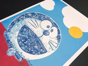 Póster impreso arte película anime edición limitada anime japonés Ah Leung Doraemon - Imagen 1 de 13