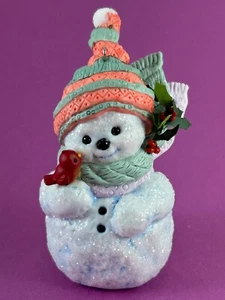 Snow Better Friends - 2015 sello muñeco de nieve adorno - por Mary Hamilton - SIN CAJA - Imagen 1 de 7