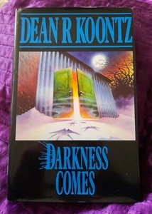 Darkness Comes Dean R Koontz HB 1st edition 1990 Headline Printing - Picture 1 of 3