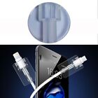 Clear Charging Cable Cover Unviersal Cable Sleeve for iPhone Apple Home