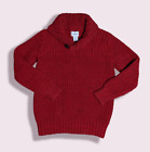 Old Navy Cable Knit Boys Red Sweater Size 5T