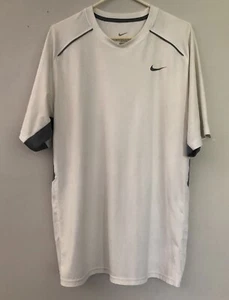 Nike Dri-Fit T-Shirt Weiß Herren XL Kurzarm - Bild 1 von 12