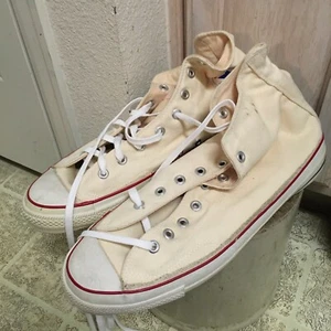 DEAD STOCK VINTAGE 80'S EXTRA STITCH MADE IN USA CONVERSE CHUCK TAYLOR SHOES 14 - Picture 1 of 11