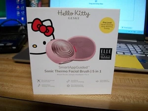Geske Hello Kitty SmartAppGuided Sonic Thermo Facial Brush 5 in 1 (PINK) - Picture 1 of 3