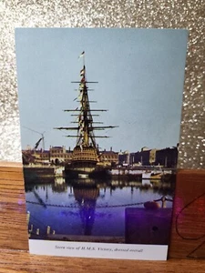 First Day Cover Postcard📮 1967 H.M.S. Victory 📮 GIBRALTAR - Picture 1 of 2