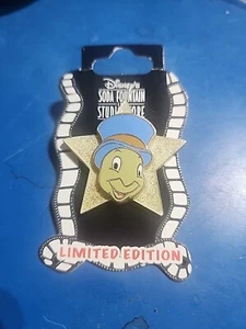 Disney Pin DSF Glitter Star Jiminy Cricket Pin LE300 - Picture 1 of 2