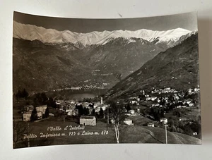 CARTOLINA VALLE D'INTELVI PELLIO INFERIORE E LAINO IN B/N NON VIAGGIATA - Picture 1 of 2