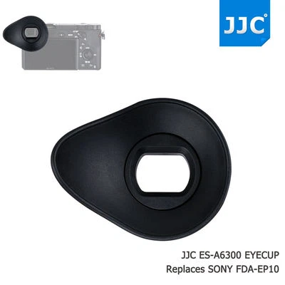 JJC 360º Rotatable Oval Eyecup Eyepiece For Sony A6300 A6000 NEX-6/7 as FDA-EP10 - Image 1 of 4