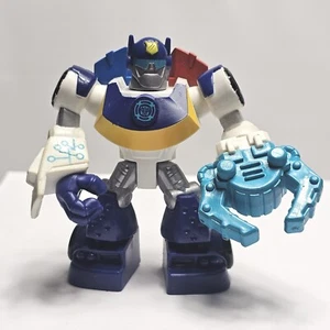 Hasbro Transformers Rescue Heroes Bot Energize Chase the Police Action Hero - Picture 1 of 5