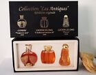 Coffret Les Antiques 3 Miniatures Parfum Lucien Lelong Et Corday Anciennes