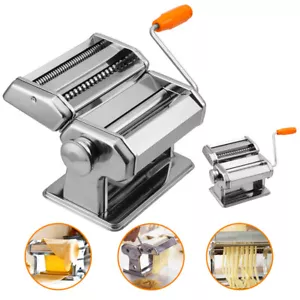 Macchina per Pasta Macchina per Pasta Pasta 3 in 1 Acciaio Inox Macchina per Pasta Manuale - Foto 1 di 18