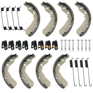 Kit de zapatos de freno delanteros y traseros para Kawasaki Mule 600 Mule 610 KAF400 2005-2016 - Imagen 1 de 6