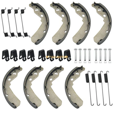 Front & Rear Brake Shoes Kit for Kawasaki Mule 600 Mule 610 KAF400 2005-2016 - Image 1 of 4