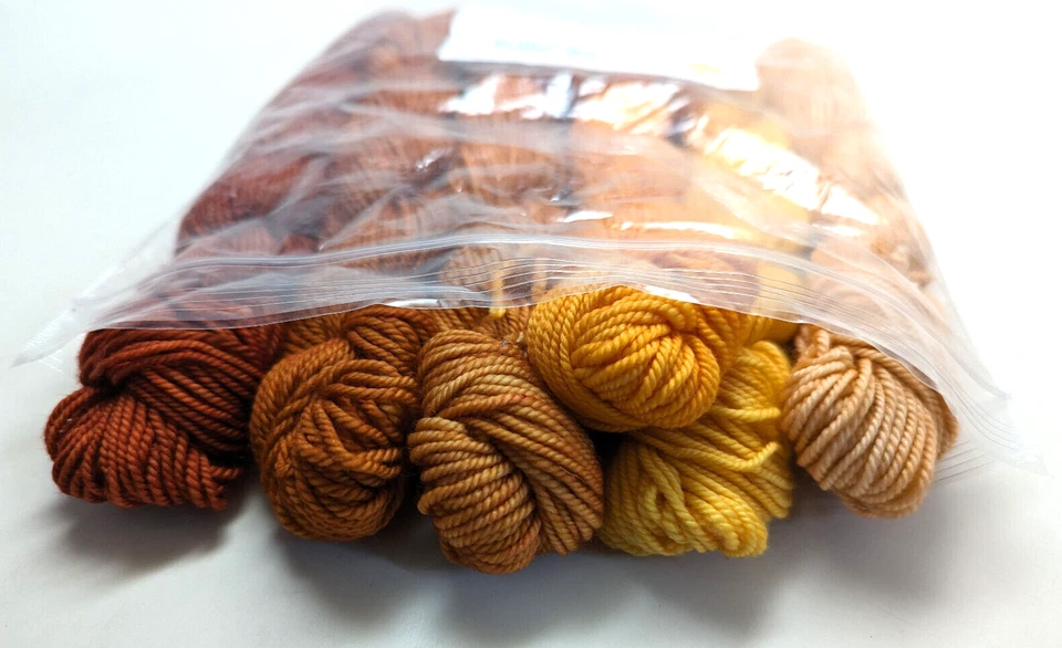 Gradient Sunshine Yarns 6 x 75 yard skeins Merino Sport The Wave Color Set - Image 1 of 2