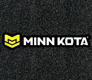 Minnkota Yellow Logo Professional Boat Carpet Graphics - Bild 1 von 2