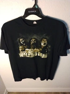 The Walking Dead Size Large XL Tshirt black shirt Zombies - Picture 1 of 7