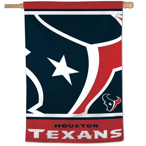 Houston Texans Vertical NFL House Flag Licensed Football Banner 28" x 40" Cover