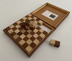 Vintage Handmade Wooden Loxblox Puzzle Game John Hodgkinson Howick South Africa - Bild 1 von 12