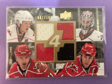 2008-09 Upper Deck Fab Four Fabrics Staal / Ward / Brind'Amour 007/100 FFCAR