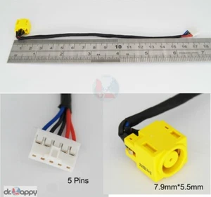 DC Power Jack Charging Port Socket Cable for Lenovo IdeaPad B580 B590 M590 V580 - Picture 1 of 1