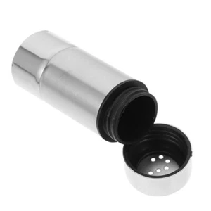 Stainless Steel Salt Shaker Pepper Shaker Spice Dispenser Pepper Bottle Salt - Picture 1 of 12