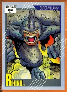 RHINO (Super Villains) 1991 Marvel Impel Trading Card - #73 - Bild 1 von 1