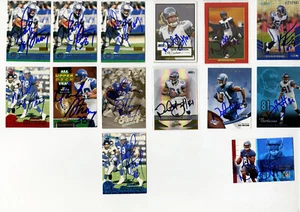 Julian Peterson 2007 Score Atomic SIGNED Seahawks Card - Picture 1 of 1