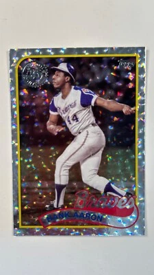 2024 Topps '89 Design Hank Aaron #89B2-2 Silver Foilboard Atlanta Braves - Image 1 of 2