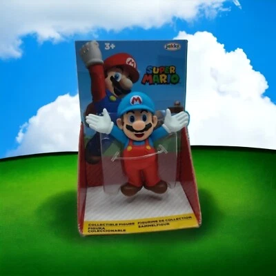 "Juguete coleccionable Jakks Pacific Nintendo Super Mario 2,5"" Ice Mario rojo azul"  Foto 1 de 4