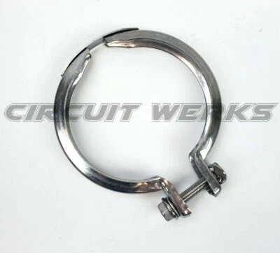 3.5" V Band Turbo to Front pipe Exhaust Clamp for BMW Z4 M3 135i 335i 535i 640i - Image 1 of 2